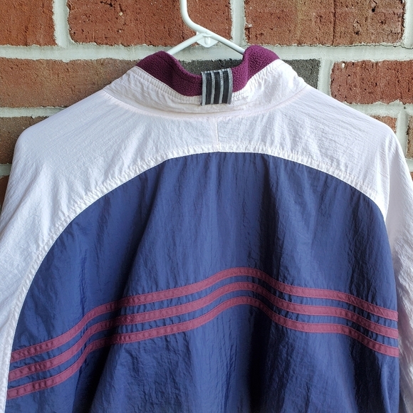 Vintage Adidas Jacket Coat Reversible Womens Size XL 90s - Picture 8 of 15
